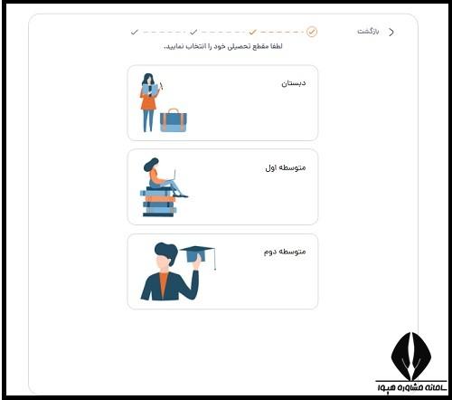 مراحل ثبت نام در سامانه منتا برای دانش آموزان